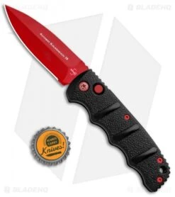 Boker Black Widow Kalashnikov Dagger Automatic Knife (3.25" Red D2) -Boker Sales Store Boker Black Widow Kalashnikov Dagger Auto Red 01KALS44NSOI BHQ 92706 jr bottlecap update