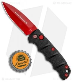 Boker Black Widow Mini Kalashnikov Automatic Knife Dagger (2.5" Red D2) -Boker Sales Store Boker Black Widow Mini Kalashnikov Auto Dagger Red 01KALS57NSOI BHQ 96966 jr bottlecap update