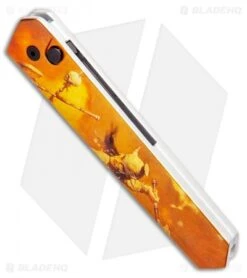 Boker Burnley Kwaiken Automatic Knife Frank Frazetta Series LE Gold (3.5" Black) -Boker Sales Store Boker Burnley Kwaiken Automatic Knife Gold Frazetta BHQ 95714 ns spine