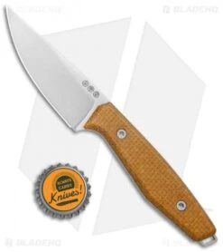 Boker Daily Knives AK1 Fixed Blade Knife Mustard Micarta (3" Satin) 120502 -Boker Sales Store Boker Daily Knives AK1 DP Fixed Blade Mustard Micarta 120502 BHQ 118369 jr bottlecap