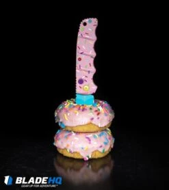 Boker Dessert Warrior Kalashnikov Dagger Automatic Knife (3.25" Blue) Donut -Boker Sales Store Boker Dessert Warrior Kalashnikov Dagger Automatic Knife Blue bhq 108010 kp stack web