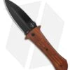 Boker Pocket Smatchet Dagger Folding Knife Rosewood (4" Black) Gedraitis