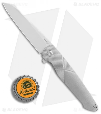 Boker Plus Gent-X Frame Lock Knife Orange Peel Titanium (2.8" Mirror) 01BO261 4 Boker Plus Gent-X Frame Lock Knife Orange Peel Titanium (2.8" Mirror) 01BO261 - Image 4