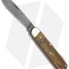 Boker Hunting Knife Mono Lockback Knife Curly Birch (3.25" Damascus)
