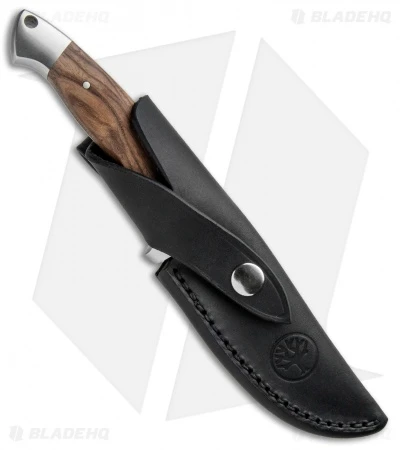 Boker Jager Gold Vollintegral Fixed Blade Knife Walnut Wood (4.6" Satin) 121589 3 Boker Jager Gold Vollintegral Fixed Blade Knife Walnut Wood (4.6" Satin) 121589 - Image 3