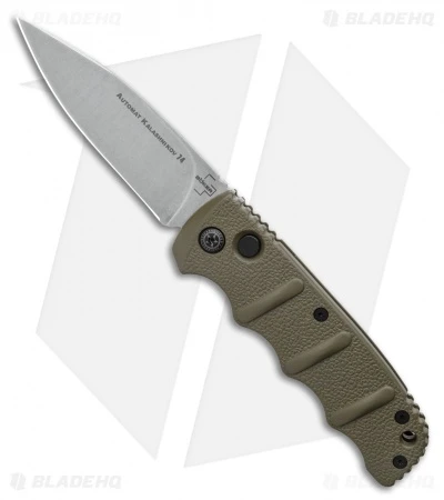 Boker Kalashnikov Automatic Knife OD Green (3.25" XHP Stonewash) 1 Boker Kalashnikov Automatic Knife OD Green (3.25" XHP Stonewash)