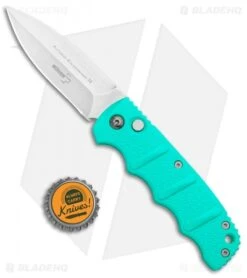 Boker Kalashnikov Dagger Automatic Knife Tyranny Teal (3.25" Stonewash) -Boker Sales Store Boker Kalashnikov Dagger Auto Tyranny Teal SW 01KALS50NSOI BHQ 94944 jr bottlecap
