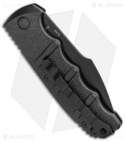 Boker Kalashnikov Harpoon Automatic Knife Black (3.25" Black D2) -Boker Sales Store Boker Kalashnikov Harpoon Auto Black Black KALS53NSOI BHQ 95957 jr side