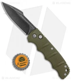 Boker Kalashnikov Harpoon Automatic Knife OD Green (3.25" Smokewash D2) -Boker Sales Store Boker Kalashnikov Harpoon Auto OD Green Smokewash 01KALS123NSOI BHQ 132735 jr bottlecap