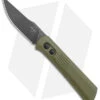 Boker Lundquist Alluvial Automatic Knife OD Green (3" Black SW)