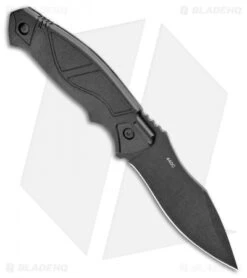Boker Magnum Advance Pro Fixed Blade Knife Black (4.25" Black) -Boker Sales Store Boker Magnum Advance Pro Black Black 02RY300 BHQ 98586 jr side