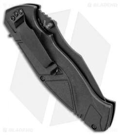 Boker Magnum Advance Pro Liner Lock Knife Black (3.125" Black) -Boker Sales Store Boker Magnum Advance Pro LL Black Black 01RY305 BHQ 98579 jr side