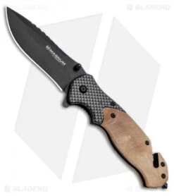 Boker Magnum Blomkvist Liner Lock Knife Wood (3.4" Black)