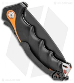 Boker Magnum Chainsaw Attendant Lock Knife (3.5" Black) 01RY293 -Boker Sales Store Boker Magnum Chainsaw Attendant Lock Black 01RY293 BHQ 90329 jr side