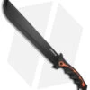 Boker Magnum Chainsaw Backup Straight Machete (11.5" Black) 02RY691
