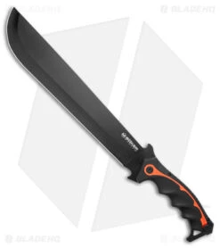 Boker Magnum Chainsaw Backup Straight Machete (11.5" Black) 02RY691