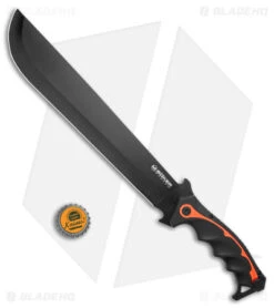 Boker Magnum Chainsaw Backup Straight Machete (11.5" Black) 02RY691 -Boker Sales Store Boker Magnum Chainsaw Backup Straight Machete 11in Black BHQ 140188 td size