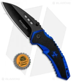 Boker Magnum Cobalt Strike Spring Assisted Knife (3.375" Black) 01RY886 -Boker Sales Store Boker Magnum Cobalt Strike SA Black 01RY886 BHQ 30271 jr bottlecap