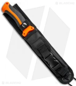 Boker Magnum FFB Fixed Blade Knife Orange Plastic (7.25" Black) 02MB204 -Boker Sales Store Boker Magnum FFB Orange Plastic Black 02MB204 BHQ 111676 jr sheath