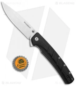 Boker Magnum Gatto NERO Liner Lock Knife Black G-10 (3.75" Satin) 01MB724 -Boker Sales Store Boker Magnum Gatto NERO LL Black G 10 Satin 01MB724 BHQ 97841 jr bottlecap