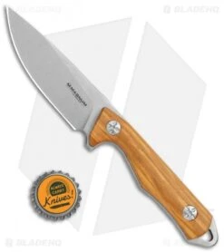 Boker Magnum Hking Companion Fixed Blade Knife Olive Wood (3.75" SW) -Boker Sales Store Boker Magnum Hiking Companion Olive Wood SW 02MB211 BHQ 111958 jr bottlecap
