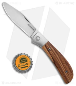 Boker Magnum Kids Slip Joint Knife Zebrawood (3" Satin 440B) -Boker Sales Store Boker Magnum Kids SJ Zebra Wood Satin BHQ 139188 jr bottlecap