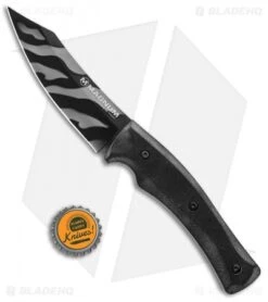 Boker Magnum Tiger Lily Trapper Fixed Blade G-10 (4.6" Tiger Stripe) 02RY088 -Boker Sales Store Boker Magnum Tiger Lily Trapper G 10 Tiger Stripe 02RY088 BHQ 102967 jr bottlecap