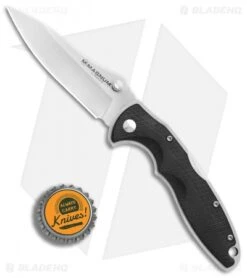 Boker Magnum X-Over Lockback Knife Black G-10 (3.1 Satin) 01SC365 -Boker Sales Store Boker Magnum X Over BHQ 80849 er bottlecap