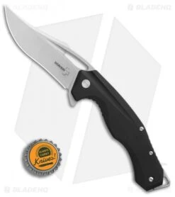 Boker Plus Masada Liner Lock Knife Black G-10 (3.7" Satin) 01BO762 -Boker Sales Store Boker Masada Black G10 Satin BHQ 86572 er bottlecap