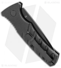 Boker Mini Strike Automatic Knife Black Aluminum (2.6" Black D2) 6 Boker Mini Strike Automatic Knife Black Aluminum (2.6" Black D2) -Boker Sales Store Boker Mini Strike Auto Black Black 01BO436NSOI BHQ 99629 jr side