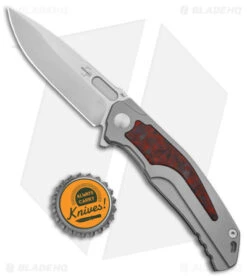 Boker Plus Aphex Mini Frame Lock Knife Titanium/Red Marble CF (3" Satin) 1BO197 -Boker Sales Store Boker Plus Aphex Mini Frame Lock Knife Ti Red Marble CF BHQ 131449 td size