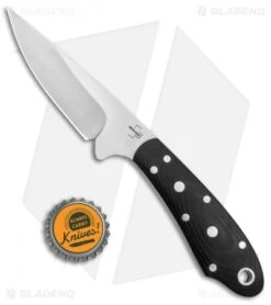Boker Plus Backdrop Yurco Fixed Blade Knife Black G-10 (3.5" Satin) 02BO028 -Boker Sales Store Boker Plus Backdrop Yurco Fixed Blade Black G 10 Satin 02BO028 BHQ 118384 jr bottlecap