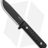 Boker Plus Bushcraft Kormoran Fixed Blade Knife (4.6" Black Stonewash) 02BO381