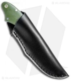 Boker Plus Easedrop Fixed Blade Knife Green G-10 (3" Polish) 02BO008 -Boker Sales Store Boker Plus Easedrop Green G 10 Satin 02BO008 BHQ 77353 jr sheath