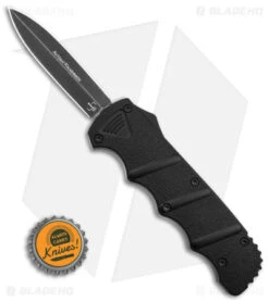 Boker Plus Kalashnikov Dagger OTF Automatic Knife Black Aluminum (3.5" Black SW) -Boker Sales Store Boker Plus Kalashinov Dagger OTF Automatic Knife Black Aluminium 3in Black SW BHQ 126000 td size