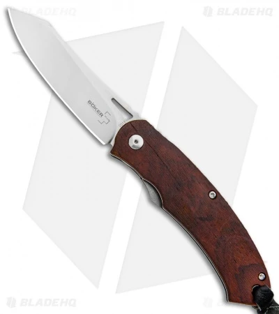 Boker Plus Kansei Takara Liner Lock Knife Cocobolo Wood (3.125" Satin) 01BO895 1 Boker Plus Kansei Takara Liner Lock Knife Cocobolo Wood (3.125" Satin) 01BO895