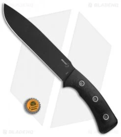 Boker Plus Komondor Fixed Blade Knife Black G-10 (7.63" Black) 02BO011 -Boker Sales Store Boker Plus Komondor Black G 10 Black 02BO011 BHQ 111255 jr bottlecap