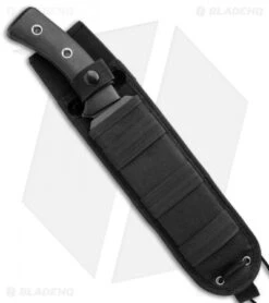 Boker Plus Komondor Fixed Blade Knife Black G-10 (7.63" Black) 02BO011 -Boker Sales Store Boker Plus Komondor Black G 10 Black 02BO011 BHQ 111255 jr sheath