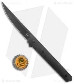 Boker Plus Kwaiken Air Liner Lock Knife Blackout G-10 (3.5" Black) 01BO339 -Boker Sales Store Boker Plus Kwaiken Air LL Black G 10 Black 01BO339 BHQ 136231 jr bottlecap