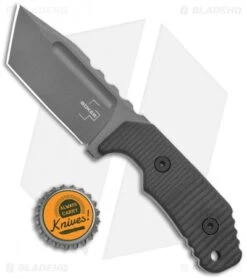 Boker Plus Little Dvalin Tanto Fixed Blade Black G-10 (3.3" Gray) 02BO034 -Boker Sales Store Boker Plus Little Dvalin Tanto G 10 Satin 02BO034 BHQ 120660 jr bottlecap