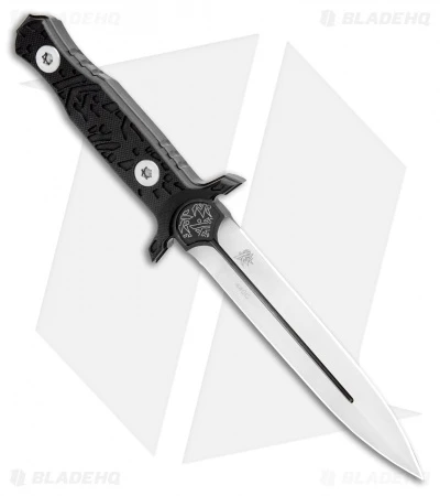 Boker Plus M92 Dagger Fixed Blade Tactical Knife Black G-10 (5.5" Satin) 02BO059 2 Boker Plus M92 Dagger Fixed Blade Tactical Knife Black G-10 (5.5" Satin) 02BO059 - Image 2