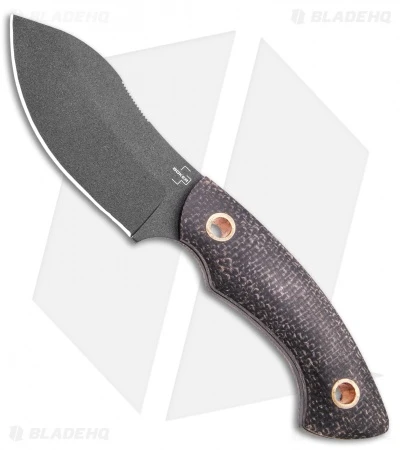 Boker Plus Nessmi Pro Fixed Blade Knife Black Micarta (2.75" Black D2) 1 Boker Plus Nessmi Pro Fixed Blade Knife Black Micarta (2.75" Black D2)