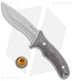 Boker Plus Orca Gen 2 Pro Fixed Blade Gray Micarta (3.375" Satin) 02BO015 -Boker Sales Store Boker Plus Orca Gen 2 Pro Black G 10 Satin 02BO015 BHQ 105733 jr bottlecap