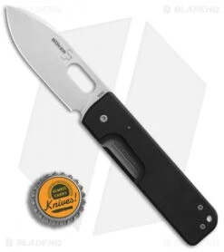 Boker Plus Panchenko Lancer Liner Lock Knife Black G-10 (3" Stonewash) 01BO068 -Boker Sales Store Boker Plus Panchenko Lancer Black G10 SW BHQ 86587 er bottlecap