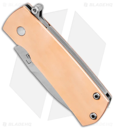 Boker Plus Shamsher Automatic Liner Lock Knife Copper (1.9" Satin) 01BO362 2 Boker Plus Shamsher Automatic Liner Lock Knife Copper (1.9" Satin) 01BO362 - Image 2
