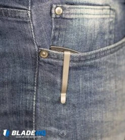 Boker Plus Strike Tanto Automatic Knife (3.25" Black Serr D2) -Boker Sales Store Boker Plus Strike Drop Point Automatic Knife Stonewash 01BO400N BHQ 32040 kp in pocket web