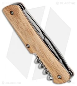 Boker Plus Tech-Tool City 2 Pocket Knife Multi-Tool Zebrawood (2.75" Polish) -Boker Sales Store Boker Plus Tech Tool City 2 Multi Tool Zebrawood Polish 01BO845 BHQ 101733 jr side