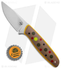 Boker Plus The Brook Brown Trout Fixed Blade Knife Brown G-10 (2.8" Satin) -Boker Sales Store Boker Plus The Brook Brown Trout FB Brown G10 2in Satin BHQ 142955 td size