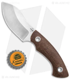 Boker Plus Voxnaes Nessmi Pro Fixed Blade Knife Micarta (2.64" Satin) 02BO018 -Boker Sales Store Boker Plus Voxnaes Nessmi Pro FB Knife Micarta 2in Satin BHQ 111250 td size