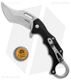 Boker Plus Wildcat XL Karambit Liner Lock Flipper Knife (3.375" Satin) 01BO755 -Boker Sales Store Boker Plus Wildcat XL Karambit LL Satin 01BO755 BHQ 90315 jr bottlecap